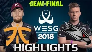 FNATIC vs AGO CS:GO ЛУЧШИЕ МОМЕНТЫ - МАТЧ ЗА ВЫХОД В ФИНАЛ- WESG 2018 World Finals
