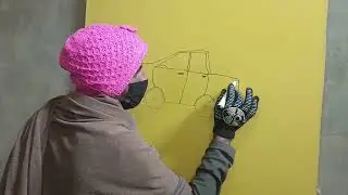 How to draw a beautiful car easy for kids #markerdrawing #art #foryou #markers#animedrawing #drawing