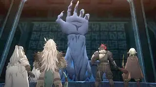 Goblin Slayer and Priestess VS Greater Demon Hand
