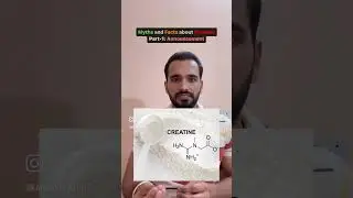 Myths and Facts about Creatine Monohydrate | Part-1 | Karanvir Atri Fitness
