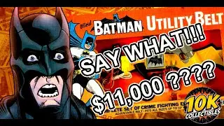 $11,000 Batman Toy | 10 Extremely Valuable Batman Toys Worth Big Money | Rare Batman Collectibles