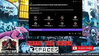 STILL NO RAP AYE VERB GOES CRAZY ON MICKEY FACTZ & JAE MILLZ, 3LETTERMAN TELL VERN TO RAP