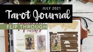 My Tarot Journal: July 2021 Pages