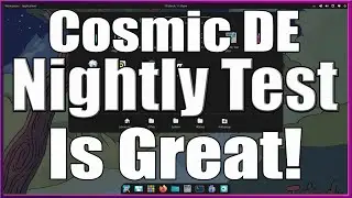 Stable & Snappy: A Look at the Latest COSMIC Desktop Git Build | Gaming is Fixed! |