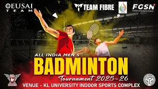 NILAM UNIVERSITY VS SRM UNIVERSITY || ALL INDIA INTER UNIVERSITY BADMINTON MEN TOURNAMENT