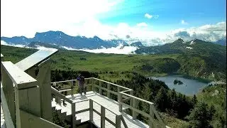 Sunshine Village Standish Viewing Deck Hiking
