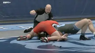 197lbs Michael Dellagatta (Cornell) vs Joe Curtis (Columbia)