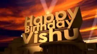 Happy Birthday Vishu