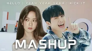 TREASURE & BLACKPINK - HELLO x YEAH YEAH YEAH x KICK IT [MASHUP]︱AREN MIX