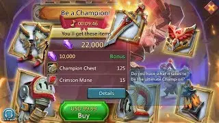 Lords Mobile : Buying 300 Champion packs in SGE - Thanks Sugarkane