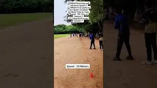 Speed : 20 Meters| Acceleration | Linear Direction| Phosphagen System | HCAE