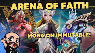 Arena Of Faith!! MOBA on Immutable EARN GEMS AND $$$$