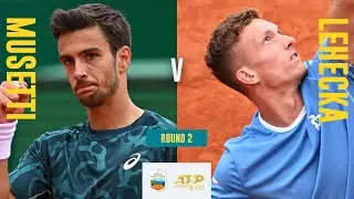 Lorenzo Musetti vs Jiri Lehecka Highlights | Rolex Monte-Carlo Masters 2025