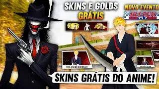 OURO GR&Aacute;TIS e SKINS GR&Aacute;TIS do ANIME BLEACH no BLOOD STRIKE MOBILE 🔥 (Tudo Sobre a NOVA ATUALIZA&Ccedil;&Atilde;O!)