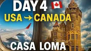 США &mdash; Канада 🇨🇦 | Экскурсия по замку Каса-Лома | Первый день в Торонто, День 4 #канада #влог #пут...