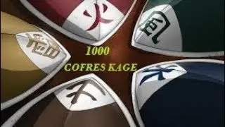 NARUTO ONLINE - Apertura de 1000 Cofres Kage / 1000 Seal Scrolls Kage Treasure