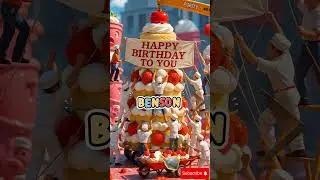 Happy Birthday Benson | Wish you Happy Birthday Benson song #Benson #happybirthdaysong