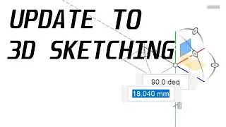 Fusion 360 - 3D Sketch Update