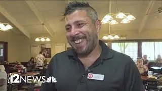 Goodyear waiter brightens customers' day with a song | Server of the Week
