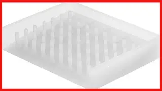 Great product -  YAMAZAKI home 2992 Self Draining Soap Tray-Floating Holder Dish for Sink, One Size,