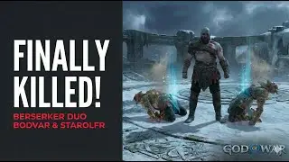 Finally killing Berserker Duo Bodvar & Starolfr || God of War Ragnarök