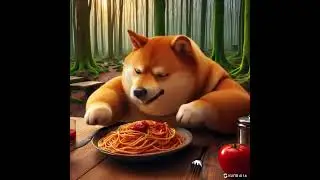 CHONKY DOG vs. HOT SPAGHETTI #funny #animation #doglover #dog #cute