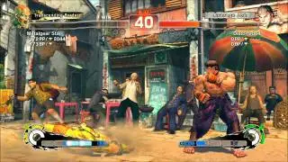 Distorted84 (Ryu) vs Metalgear Star (Dhalsim) Part 1