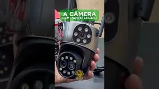 SEM PONTO CEGO. KP CA-243#ipega #camerawifi #camerasdeseguranca#SEGURAN&Ccedil;ARESIDENICIAL #camera #wifi