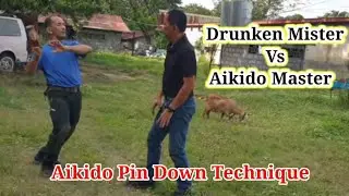 Drunken Mister vs Akido Master #selfdefense #viralvideo #martialarts