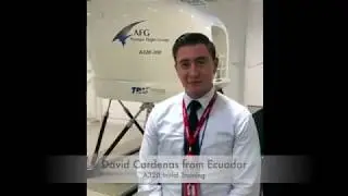 David Cardenas from Ecuador experience at Alliance Aviation!!
