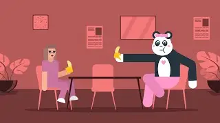 Molly treats Miss Bo with bananas | Mr. Hopps Playhouse 2