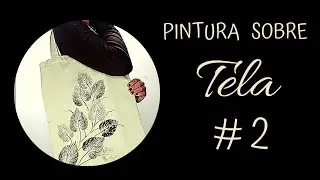 Como PINTAR EN TELA con sellos naturales
