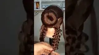 Easy hairstyle juda#hairstyles #braids #hair