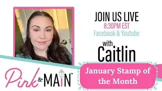 Pink and Main's January Stamp and Die of the Month - Carrot Friendship Easter Card