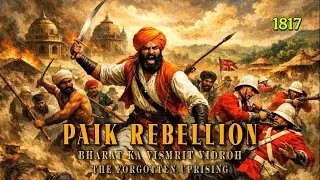 Paik Rebellion 1817 - The First War of Indian Independence 