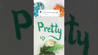 Pretty name in sand #calligraphy #art #satisfying #name
