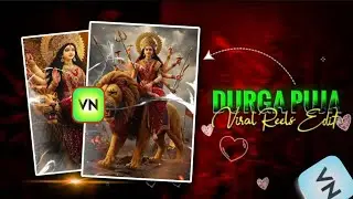 Happy Navratri Status Video Editing In Vn App | Navratri Video Editing | Durga Puja Video Editing
