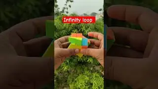 The Infinite loop of Rubik's cube 4 #shorts #rubikscube #cubedilator