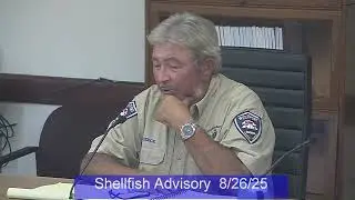Shellfish Advisory Committee - August 26, 2025
