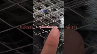 FHZZ Expanded Wire Mesh, Diamond Expanded Metal Mesh, Steel Expanded Mesh for Construction Materials