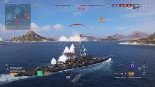MAINE 2 KILLS 130K DMG 3,3K XP  World of Warships: Legends