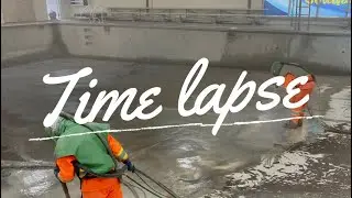 Pool Blasting Time Lapse so satisfying