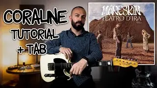 Tutorial Chitarra Canzoni Facili | Måneskin - Coraline |