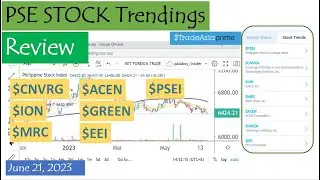 PSE Stock Trendings Review: June 21, 2023