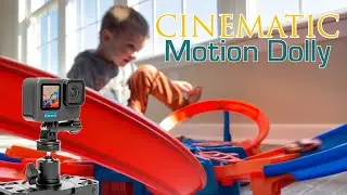 A MOTION DOLLY for MORE CINEMATIC GOPRO and IPHONE Videos