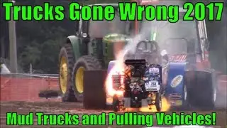 TRUCKS GONE WRONG 2017  Flips, Crashes, Fires And Other Mechanical Mayhem