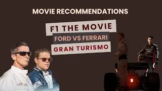 Hollywood Racing Movie Recommendations | Brad Pitt | Christian Bale | Matt Damon | David Harbour