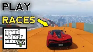 How to Play Races in GTA 5 online | Start Races in GTA 5 Online