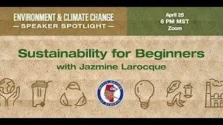 Sustainability for Beginners with Jazmine Larocque