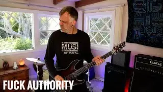 FUCK AUTHORITY by Pennywise - Guitar Melody Cover by Adam Howe
